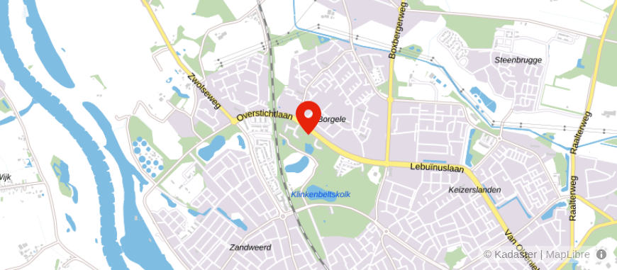 Locatie van Veldpape adviseurs bv