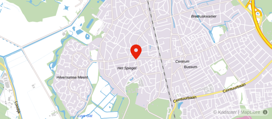 Locatie van Van der Wel Financiële Planning
