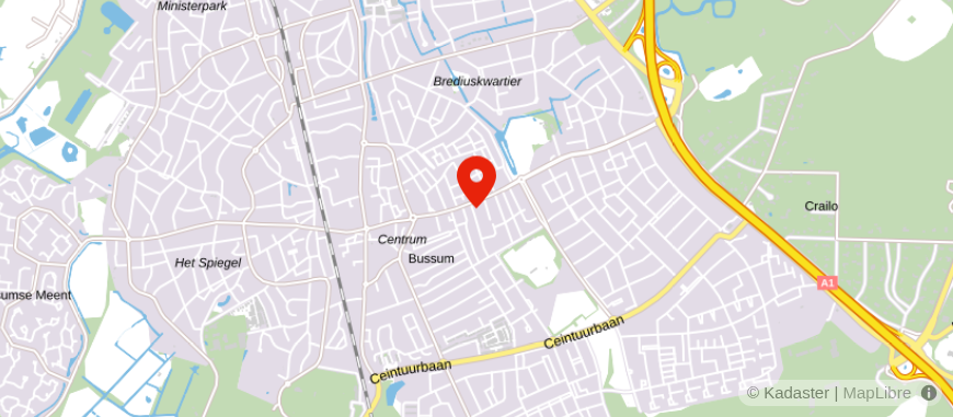 Locatie van Brouwer Assurantiën
