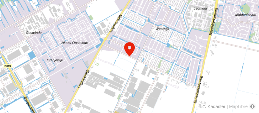 Locatie van Monsee Financieel Adviesbureau