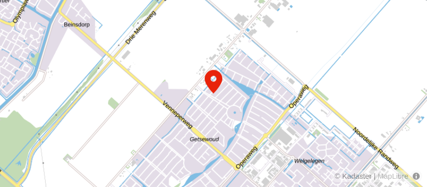 Locatie van Huiskamer Hypotheken Pijnacker-Nootdorp