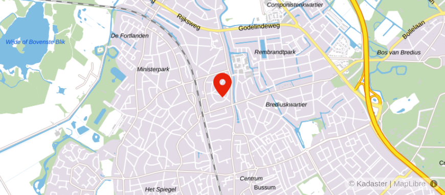 Locatie van Buro Robbert Keijer