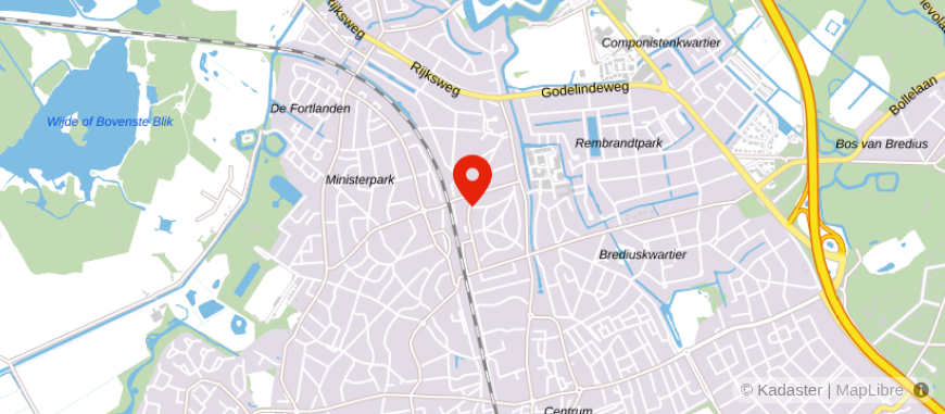 Locatie van Siewe ERA Makelaars