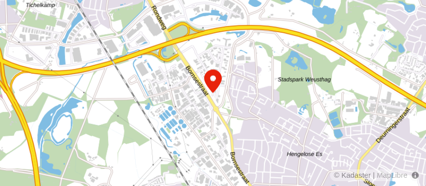 Locatie van BDO Hengelo