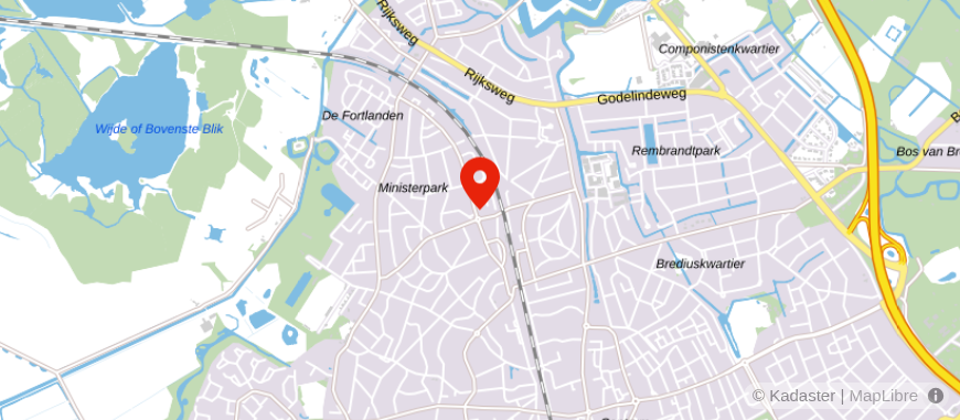 Locatie van CNS Adviesgroep