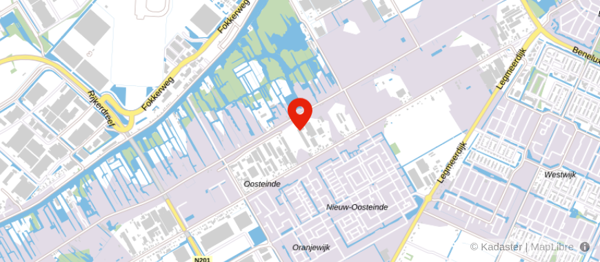 Locatie van Beveon Assurantiën
