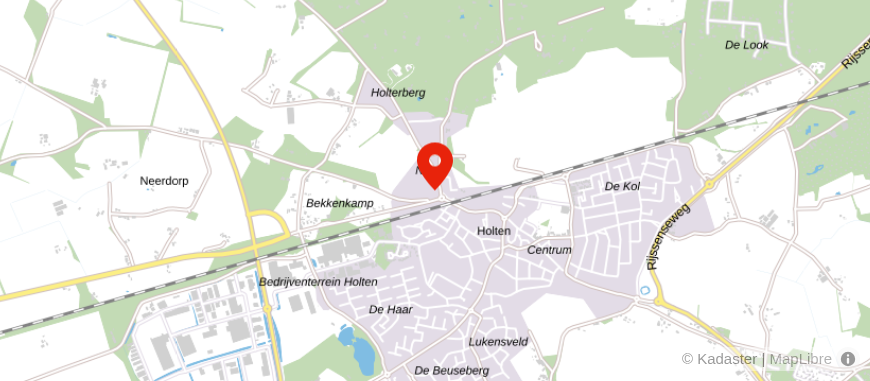 Locatie van Bannink Verzekeringen & Hypotheken