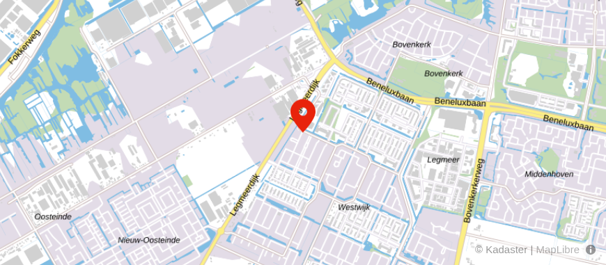 Locatie van Robijns Financial Consultancy