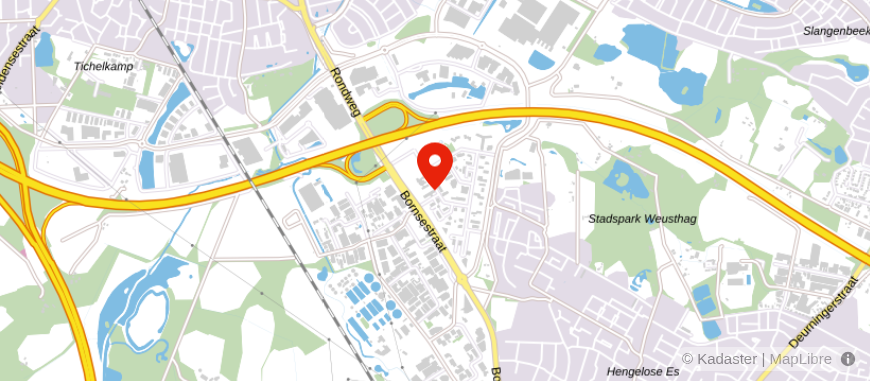 Locatie van Yfinance B.V.