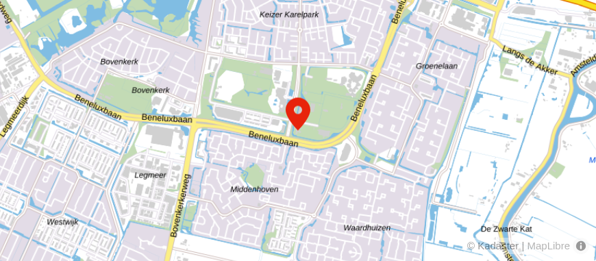 Locatie van De Die Financieel Beheer en Bewindvoering B.V.