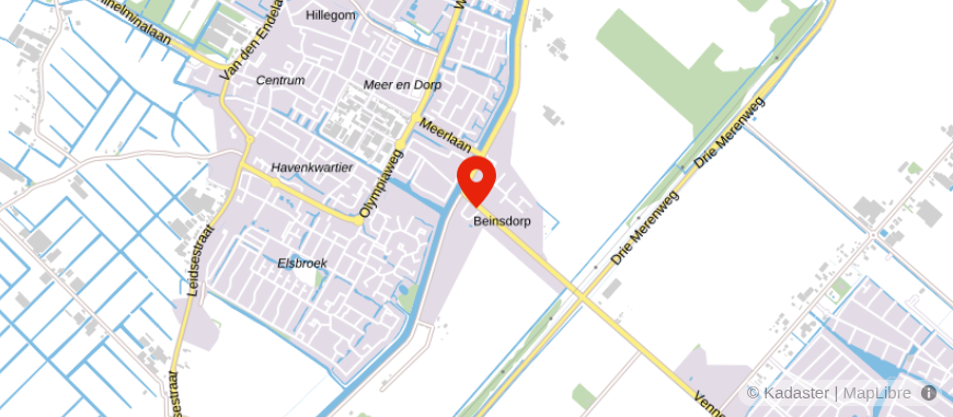Locatie van E.F.A. Advies & Administratie