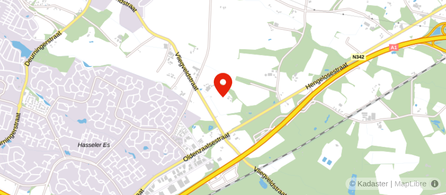 Locatie van Agriteam Vestiging Deurningen