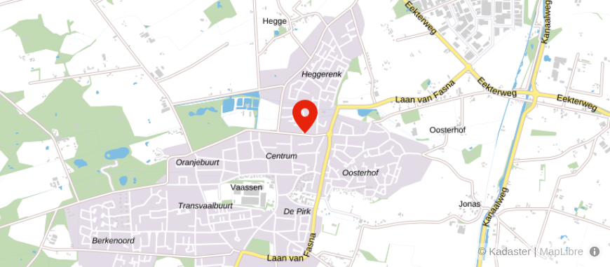 Locatie van Finovion Vaassen
