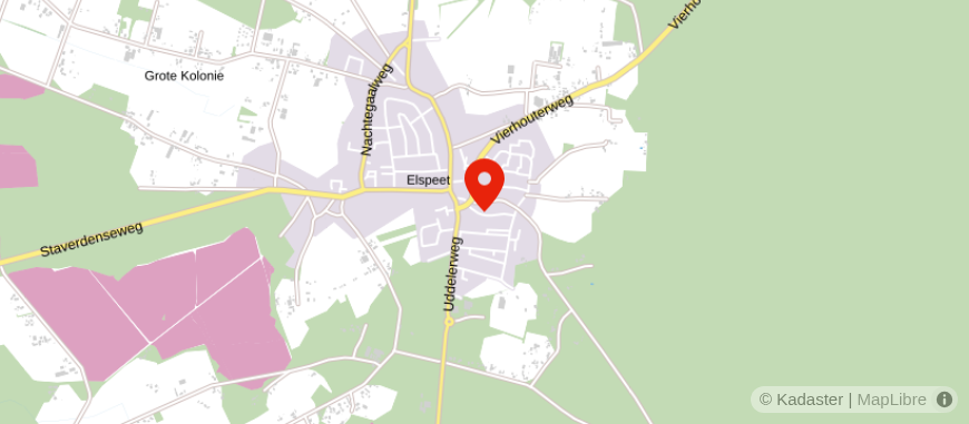Locatie van HGS Administratie en Financieel Advies