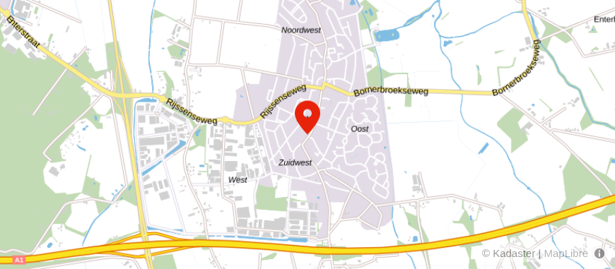 Locatie van Uniek Taxaties B.V.