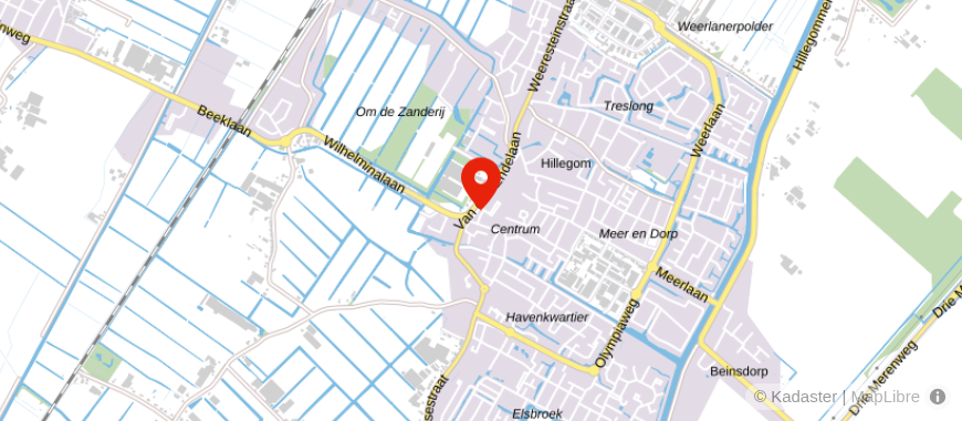 Locatie van Assurantiekantoor Vergeer