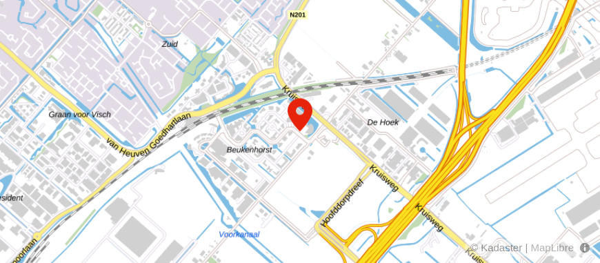 Locatie van Stark Diepenhorst & Bokma