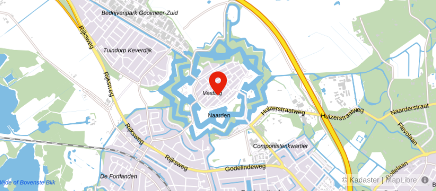 Locatie van De Boorder Schoots Advocaten