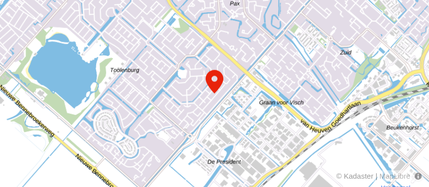 Locatie van Van der Vorm Financiele Planning
