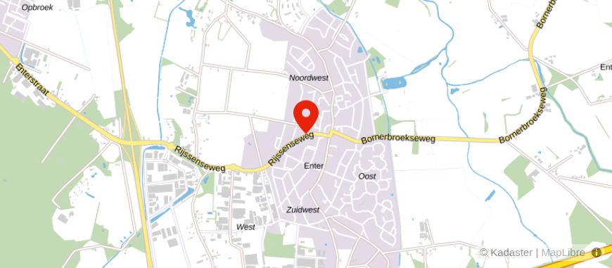 Locatie van Ovm Twente Enter
