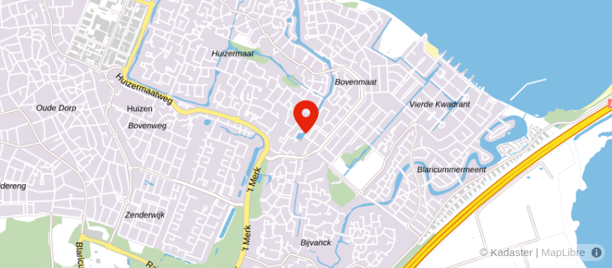 Locatie van Vixx Huizen