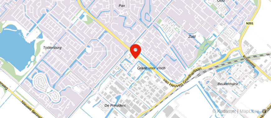 Locatie van AAGORA Accountants & Adviseurs