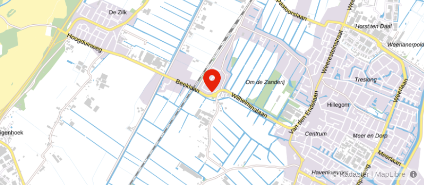 Locatie van BliQ op Wonen Leiden