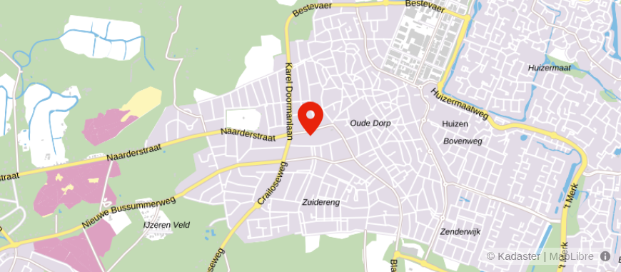 Locatie van Moulijn Netwerk Notarissen