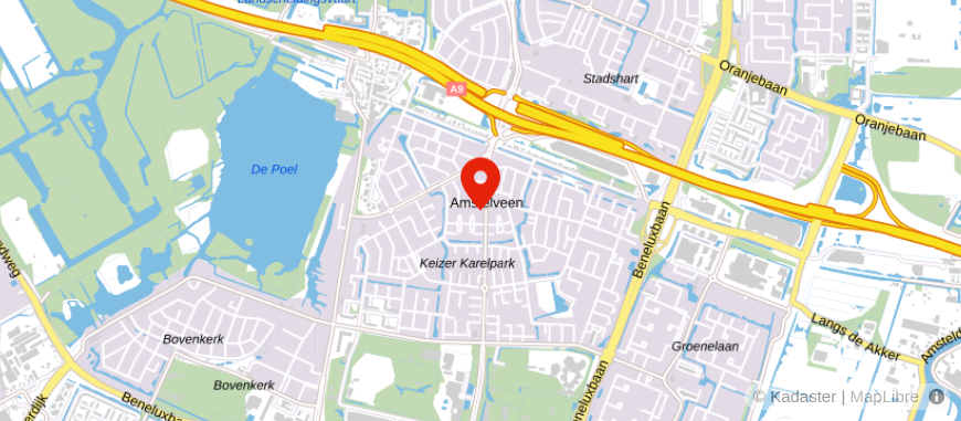 Locatie van JEROEN Hypotheken & Verzekeringen
