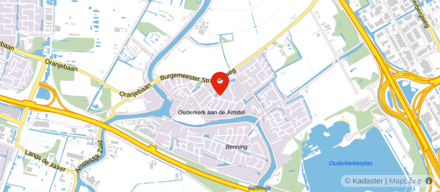Locatie van Niehe Planning