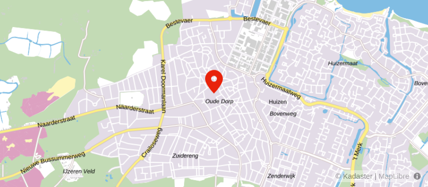 Locatie van Univé Dichtbij Huizen