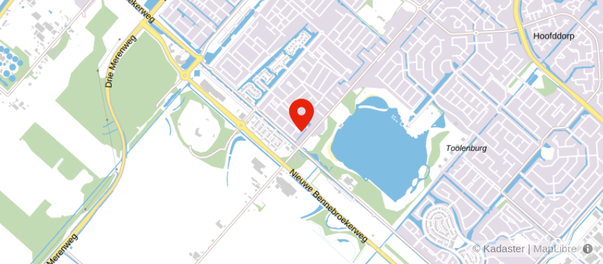 Locatie van RBG Assurantiën BV
