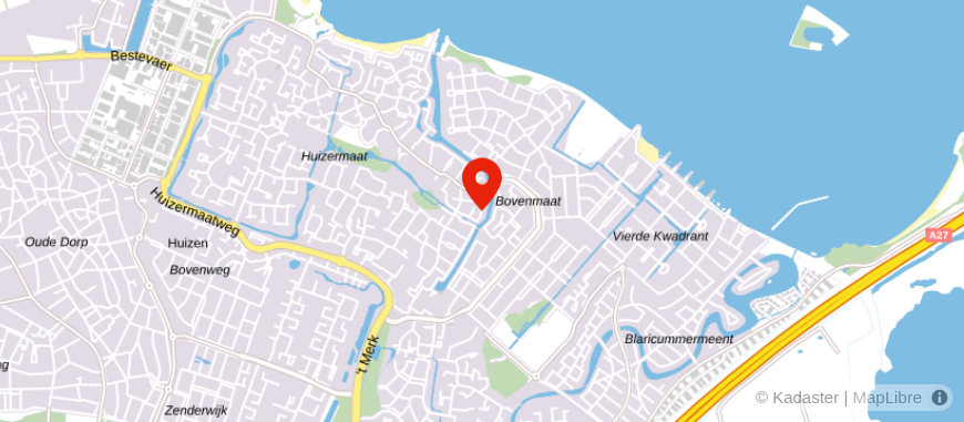 Locatie van Belastingadvies- en administratiekantoor Adfina