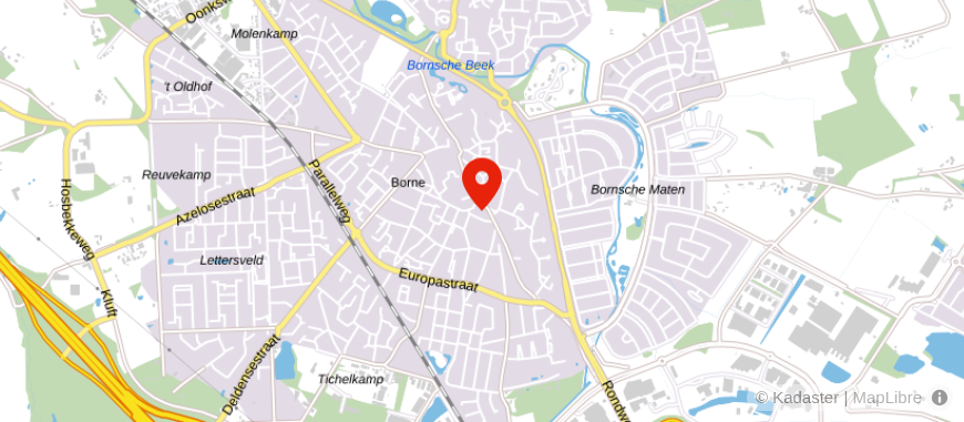 Locatie van Notariskantoor Scherfke