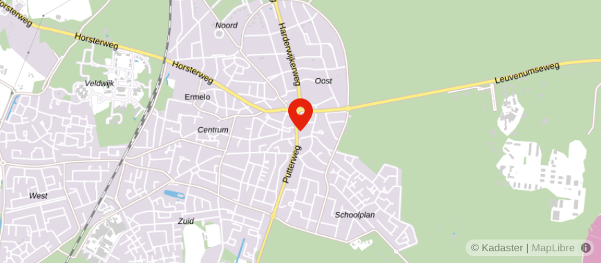 Locatie van Uniecker Wonen Makelaars