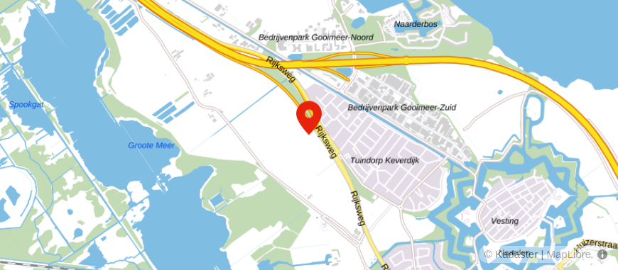 Locatie van Nieuwe Faasse