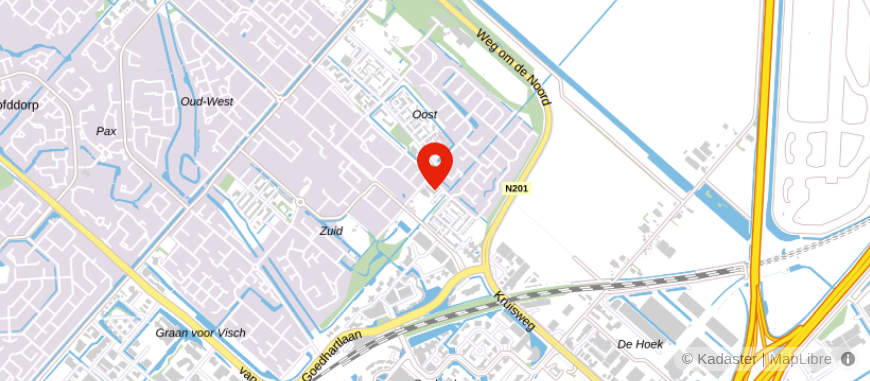 Locatie van AAGORA Accountants & Adviseurs