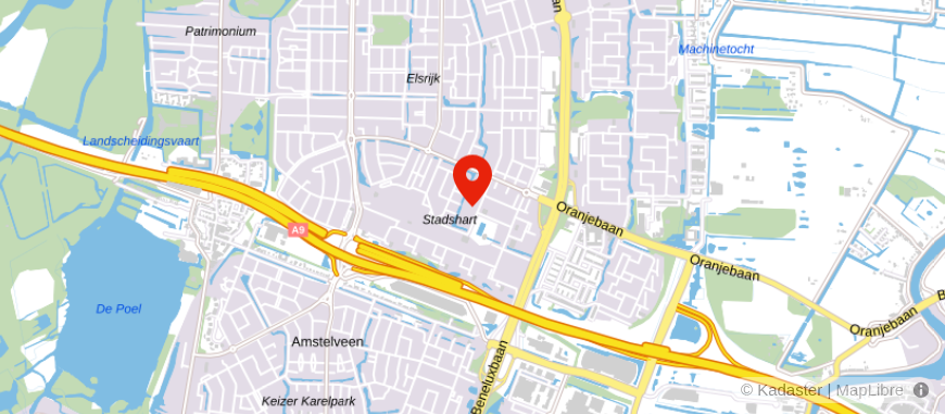 Locatie van WH  Assurantien/Pensioenen