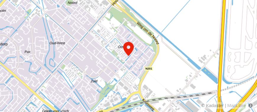 Locatie van Euro Financieel AdviesCentrum B.V.