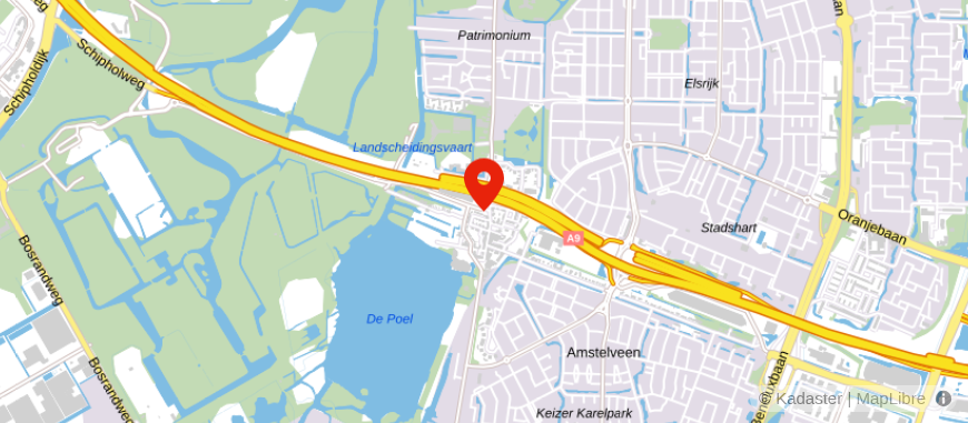 Locatie van Slof & Wildenburg accountants en belastingadvies