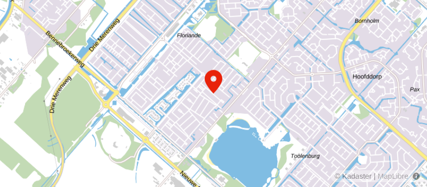 Locatie van Kompaz Pensioen & Benefits B.V.