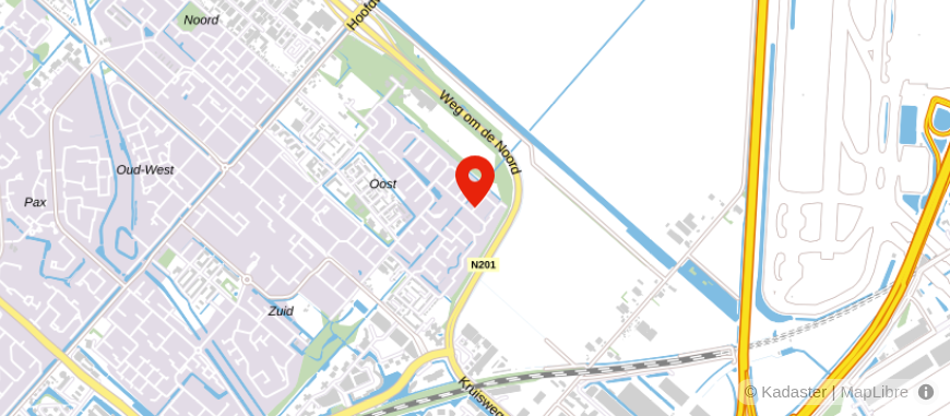 Locatie van Wiljo Financieel Adviesbureau