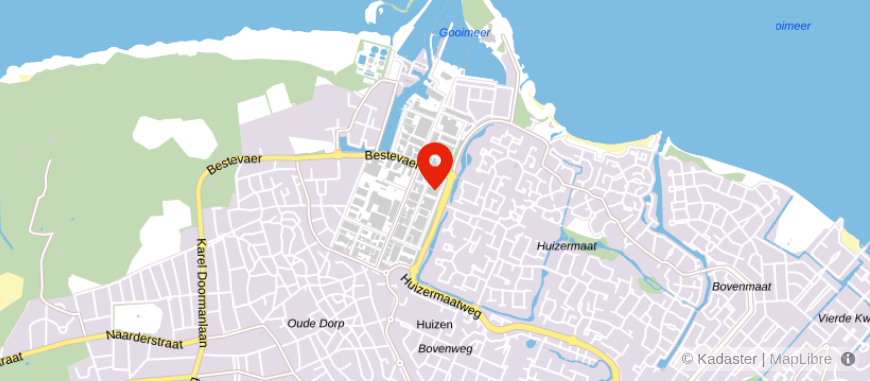 Locatie van Fidus 't Gooi