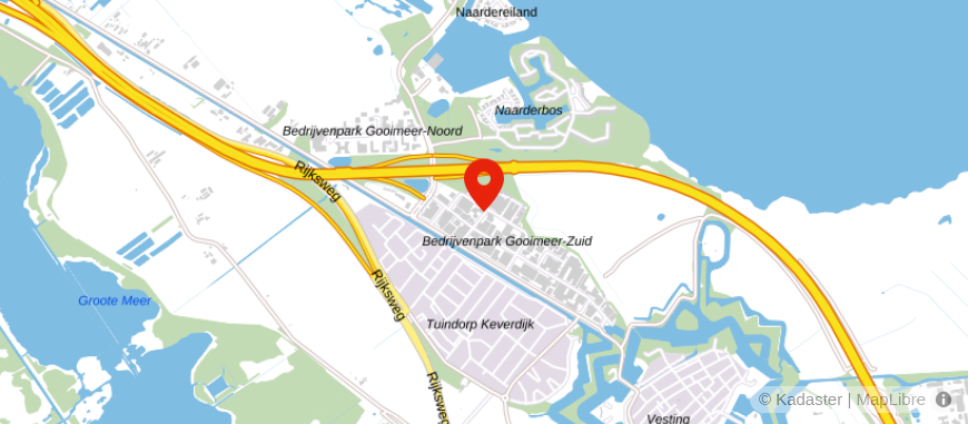 Locatie van Bouvy Advies