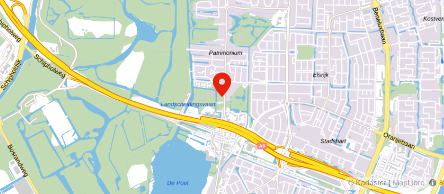 Locatie van AH Finance