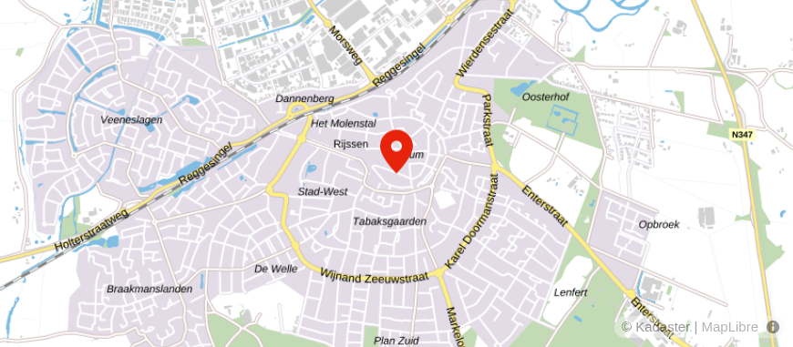 Locatie van Jan Ligtenberg financieel advies