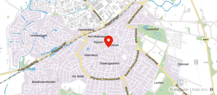 Locatie van Maatschap Last Rijssen