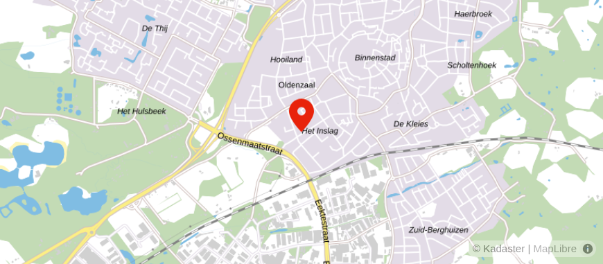 Locatie van Quintes Oldenzaal