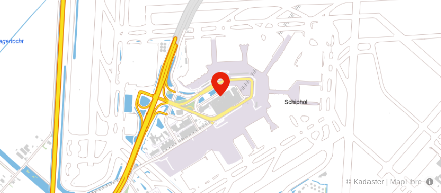 Locatie van De Hypotheekshop Schiphol/ Vijfhuizen