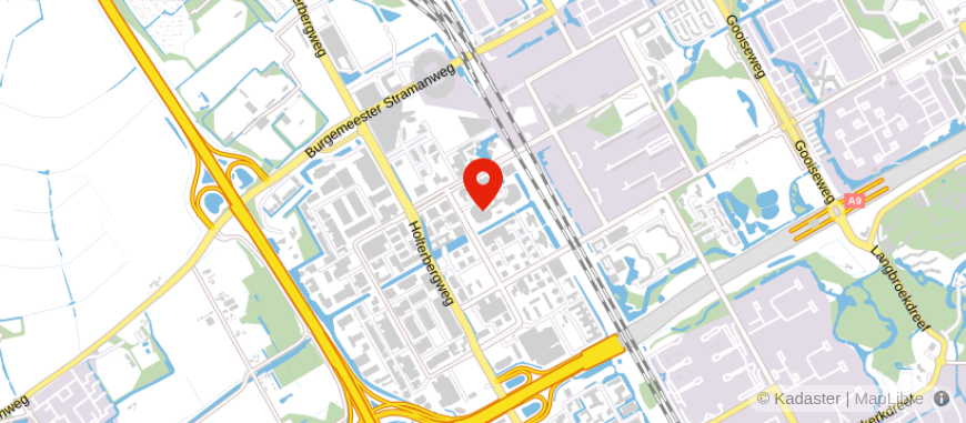 Locatie van Fris Woningmakelaars Amsterdam